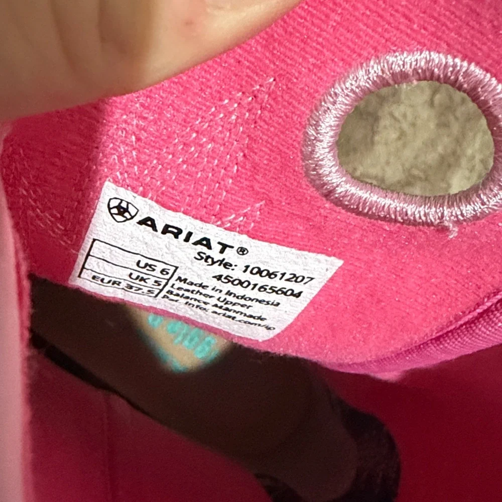 NWT Ariat Kids Futurity Fort Worth Cutter Toe Boot